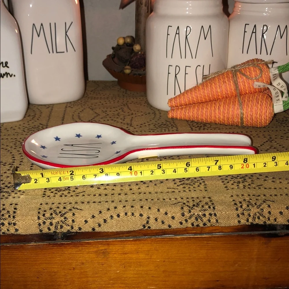 Rae Dunn USA Spoon Rest with Stars
